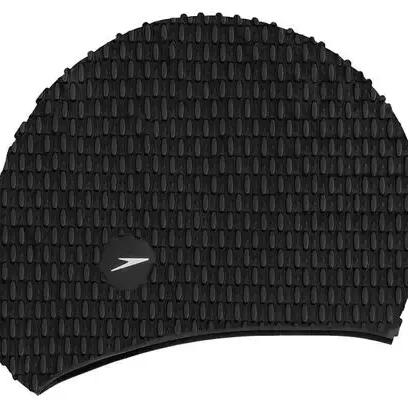 Speedo Bubble Swim Cap Black