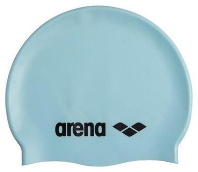 Cuffia Arena Classic Silicone Azzurro Cielo