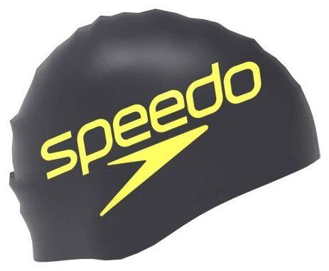 SPEEDO Speedo Printed Silicone Swim Cap Black