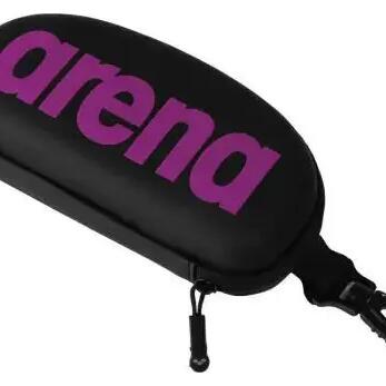 Arena Zwembrillenhoes Zwart/Paars
