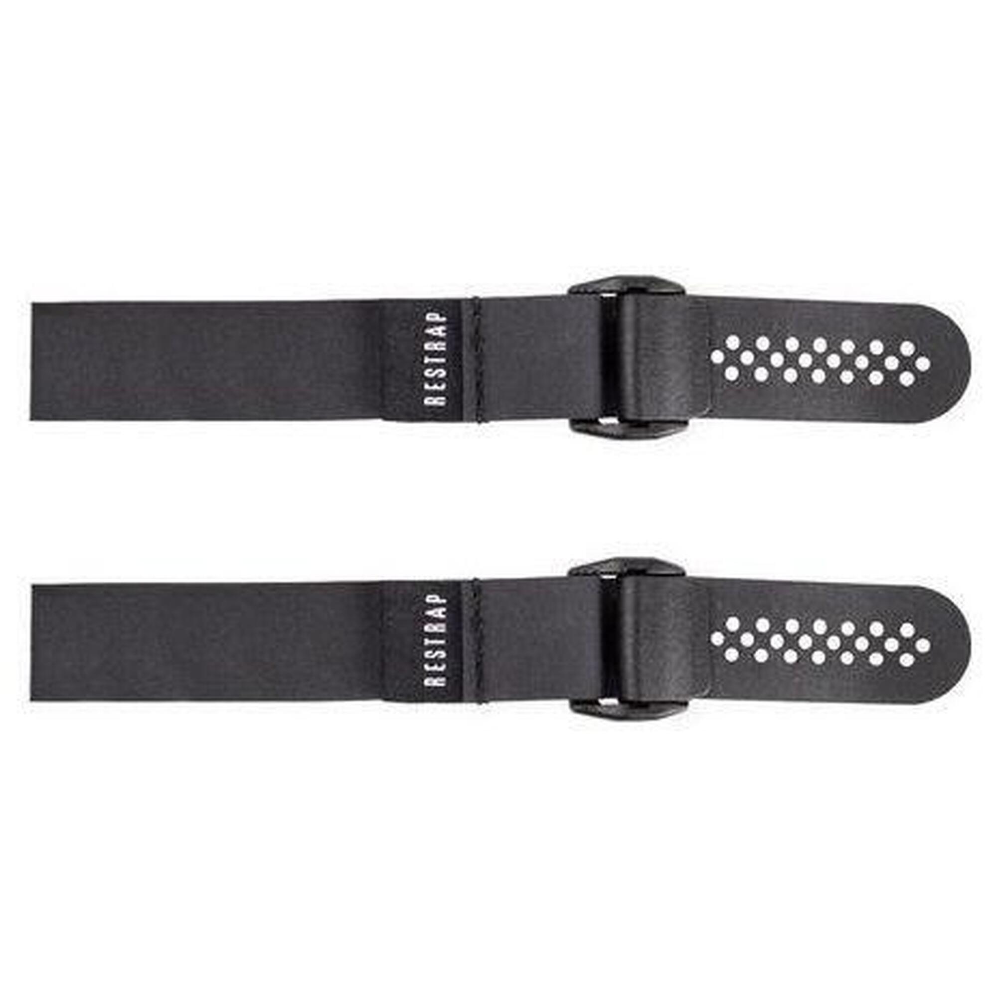 Restrap - Paire De Sangles Restrap Fast Straps Noir - Boucle De Serrage - Noir - Taille Unique - Decathlon