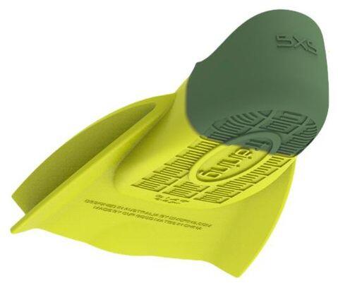 Par de Aletas Speedo DMC Original Fine Amarillas 3/6