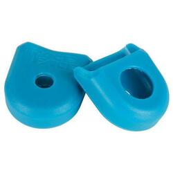Race Face — Paire de protège-manivelles Boot Pedal Bleu