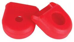 RACE FACE Paire de protections manivelle Boot Pedal — Rouge
