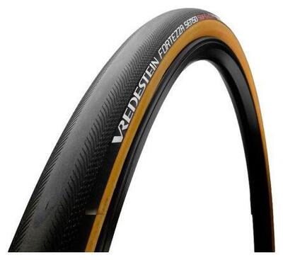 Racefiets buitenband fortezza senso superiore 700 x 25c zwart/tran