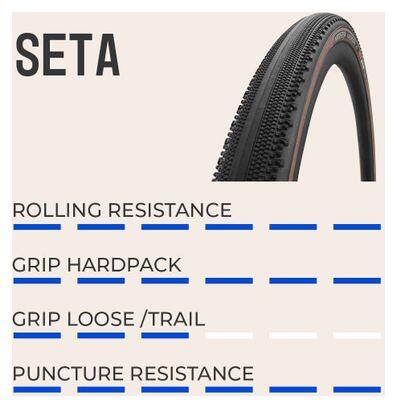 Gravelreifen Vredestein Aventura Seta Tubeless Ready Weich TriComp 700 mm Flanke 2/2