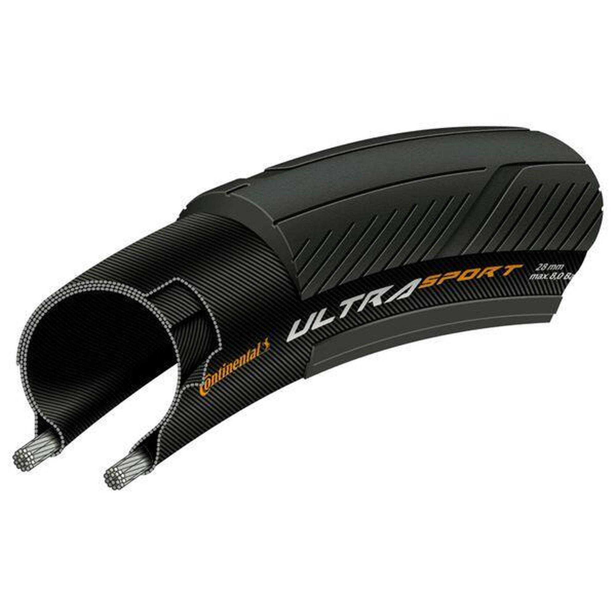 Anvelopă Continental Ultra Sport III Brown Kevlar - 700x28c
