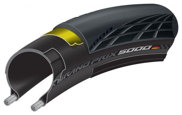Pneu Route Continental GP 5000 700 mm Tubetype Souple Vectran Breaker BlackChili 3/7