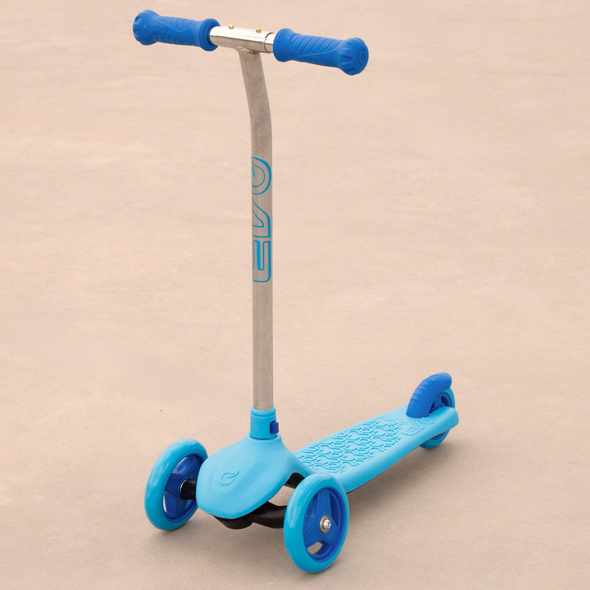 Scooter azul de 3 rodas EVO 2/7