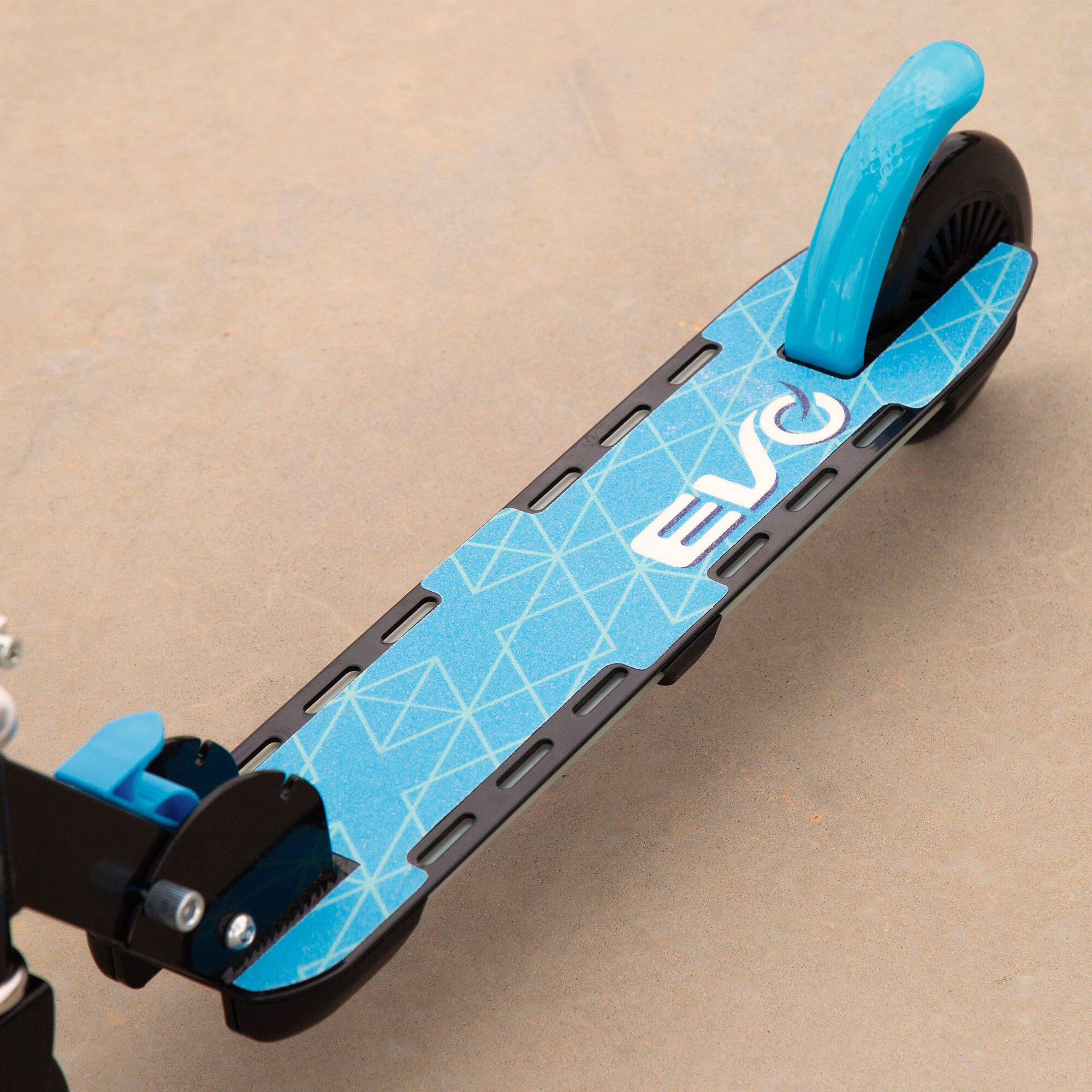 Scooter blu 2 ruote luci multicolore EVO 5/7