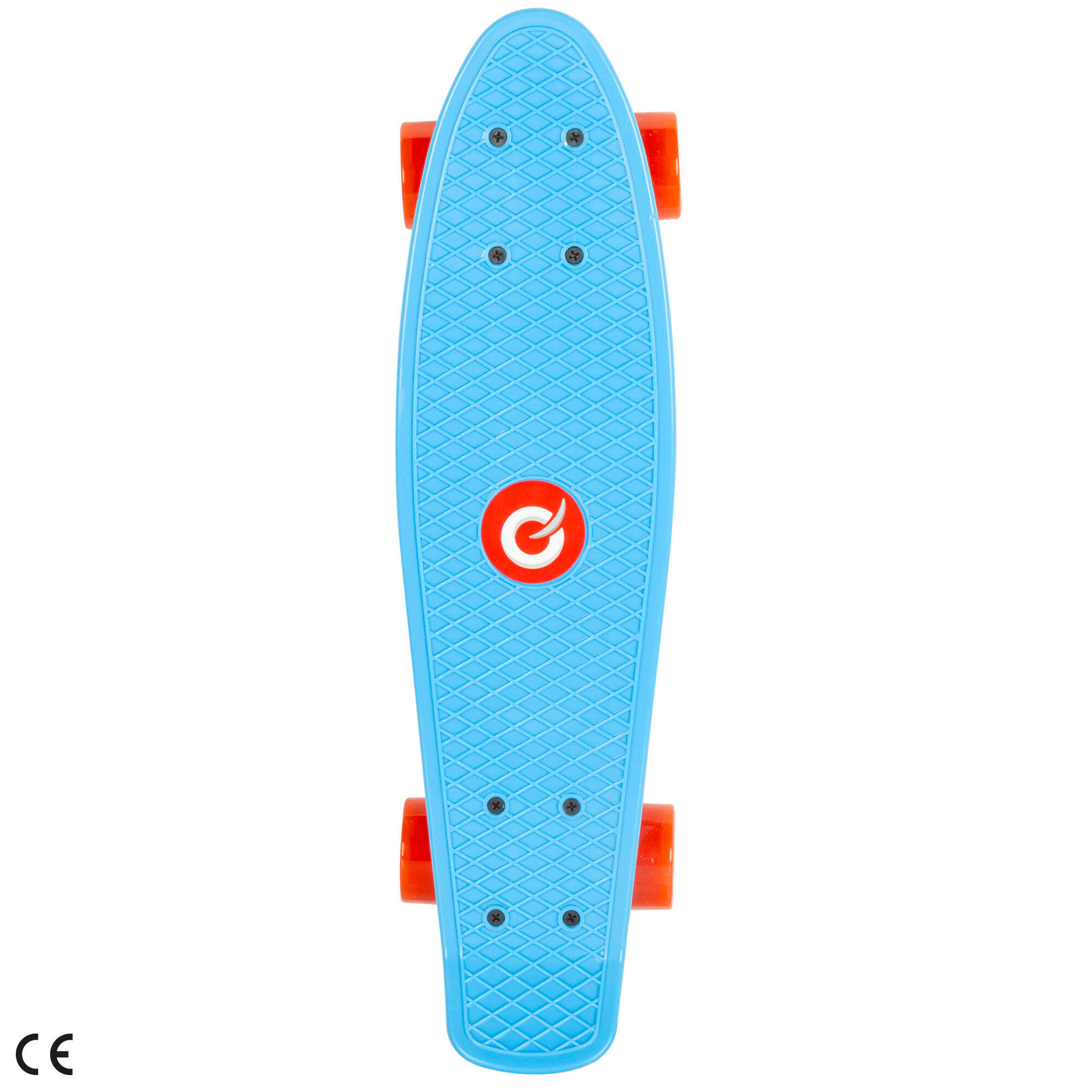 Skateboard blu con luci EVO 7/7