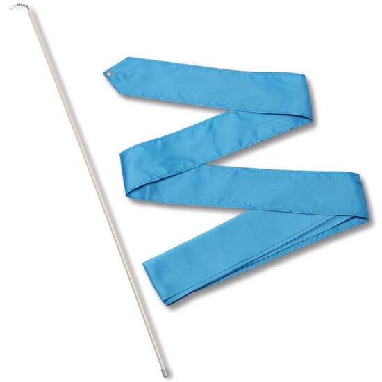 Ruban pour Gymnastique Rythmique avec Baguette 50cm INDIGO 4,0m