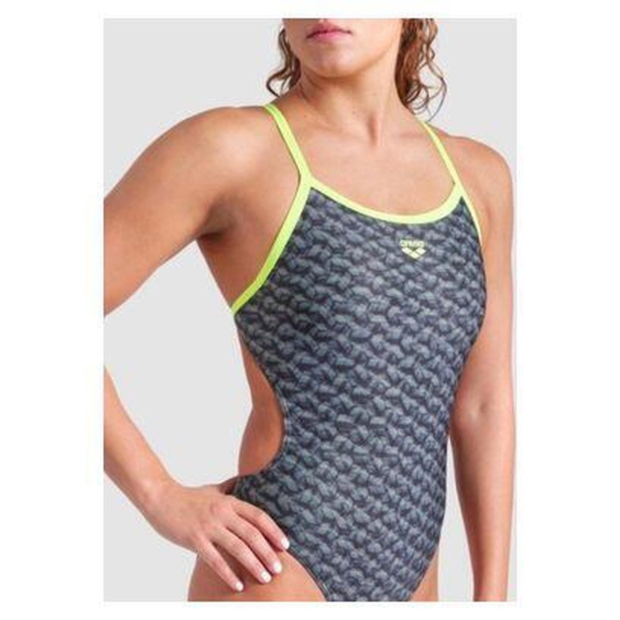 Arena Badpak Monogram Challenge Back Groen / Geel