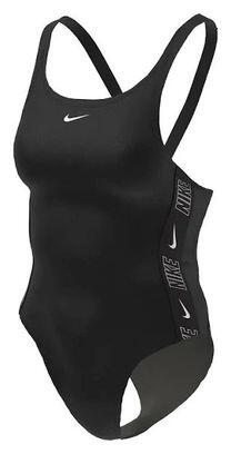 Strój Kąpielowy Nike Fusion Logo Tape Fastback – Czarny – Rozmiar XS