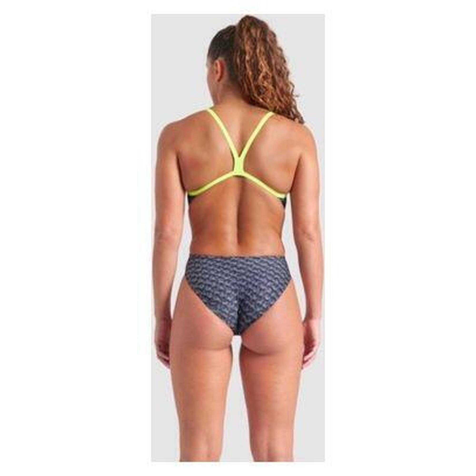 Arena Badpak Monogram Challenge Back Groen / Geel