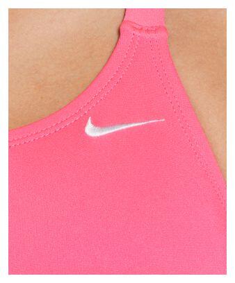 Maillot de bain Nike Swim Fastback Rose Femme 3/4
