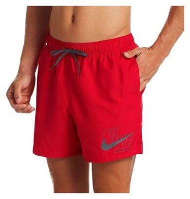 Shorts mare uomo con stampa logo