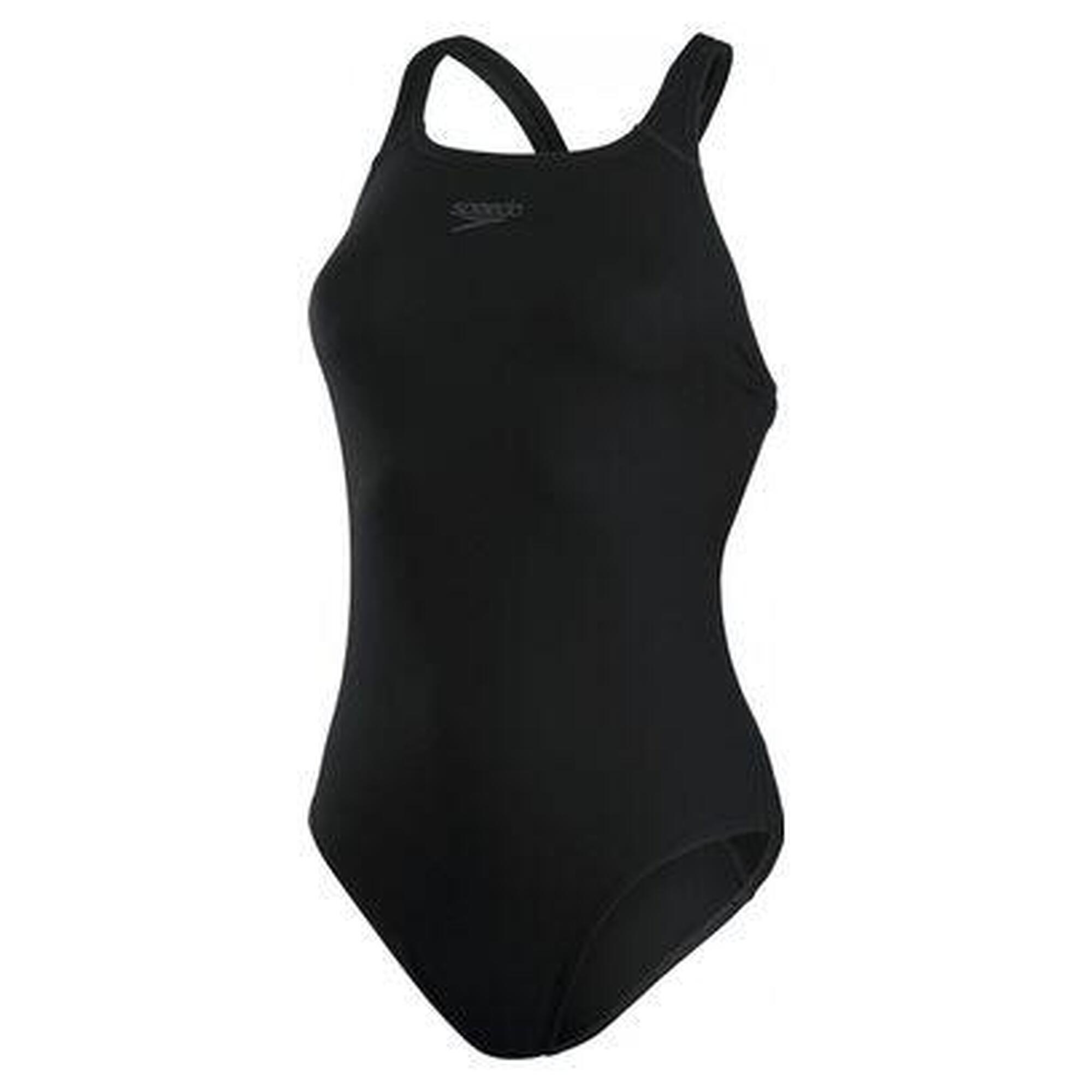 Speedo - Maillot De Bain 1 Pièce Femme Speedo Eco+ Medalist - Maillot De Bain 1 Pièce - Noir - 38 S - Decathlon