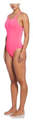 Maillot de bain Nike Swim Fastback Rose Femme 4/4