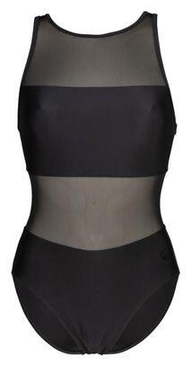 Arena Mesh Panels Swimsuit Vent Black Preto da Decathlon