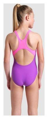 Maillot de bain Arena Light Tricks Violet/Rose/Multicolore Fille 2/5