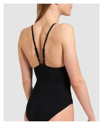 Arena Mesh Panels Swimsuit Schwarz 4/5