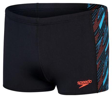 Costume da bagno Speedo Hyper Boom Panel Nero/Rosso