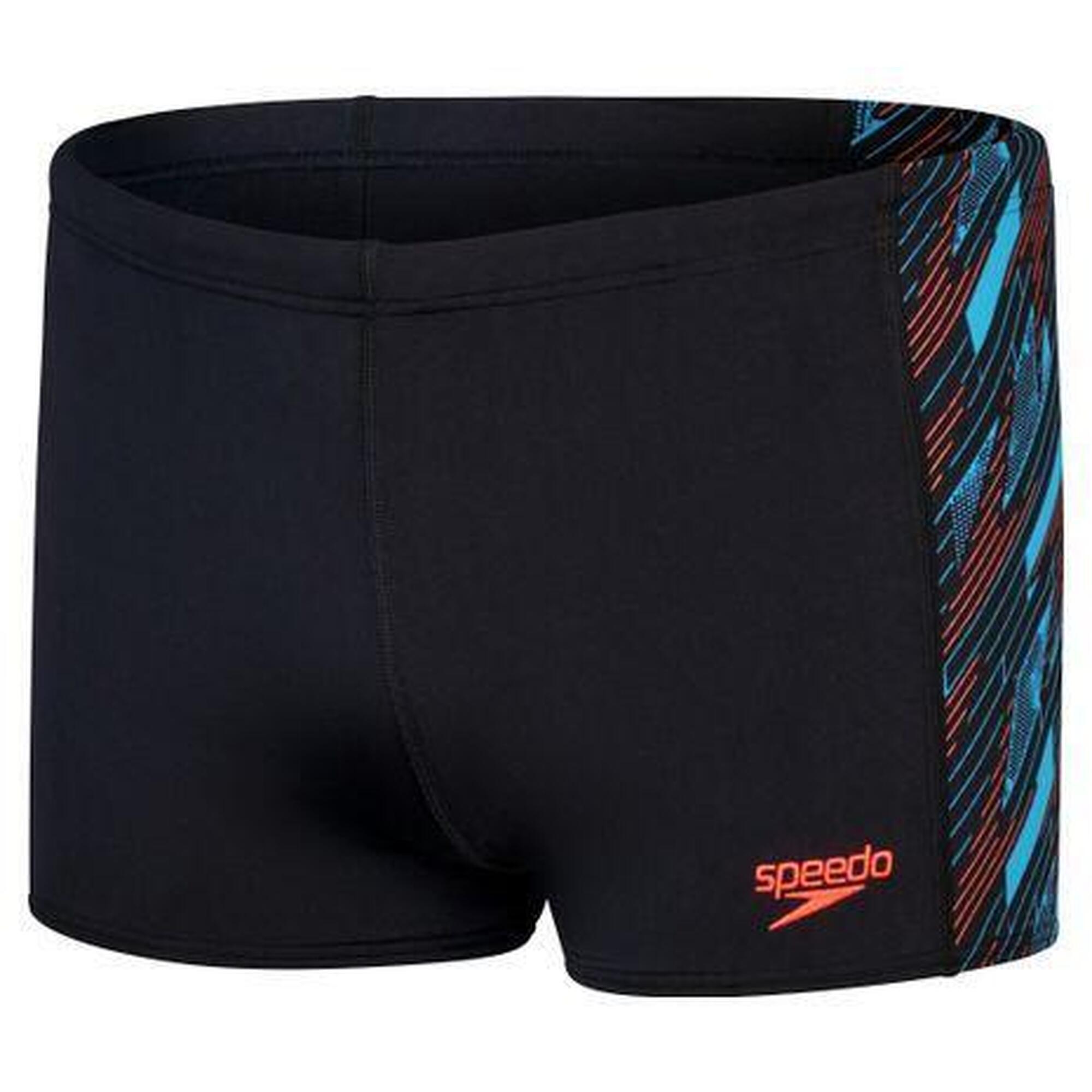 Speedo - Maillot De Bain Speedo Hyper Boom Panel Noir / Rouge - Maillot De Bain 1 Pièce - Noir - 36 Xs - Decathlon