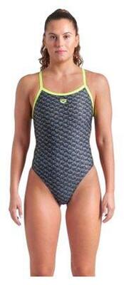 Arena New Monogram Dos Challenge Damen-Badeanzug