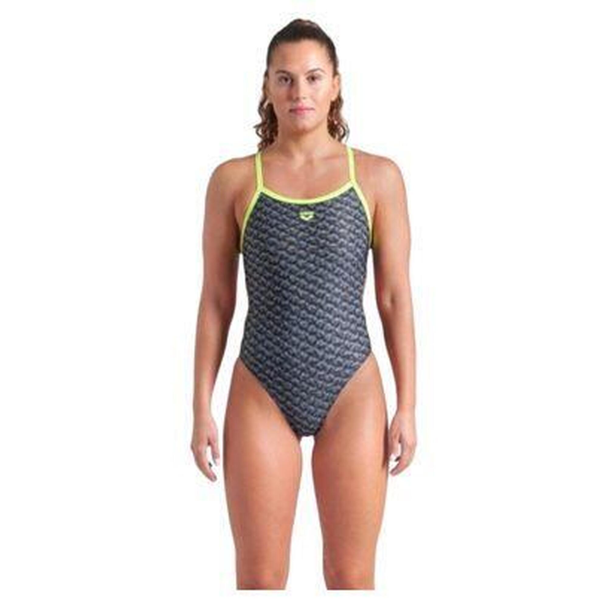 Arena Badpak Monogram Challenge Back Groen / Geel