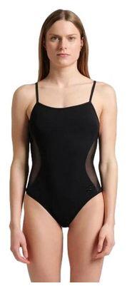 Maillot de Bain Arena Mesh Panels Swimsuit Noir