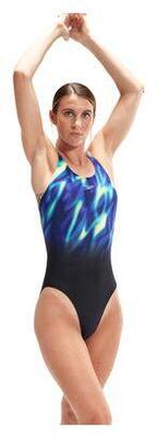 Bañador Speedo Eco+ Placem Dig Powerback Azul