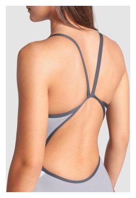 Costume da bagno Arena Icons Donna Super Fly Seam Foam/Asphalt 4/7