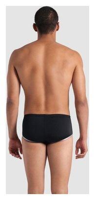Arena One Big Logo Men's Low Rise Swimsuit Black/Silver 2/5
