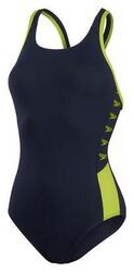 Maillot de Bain Femme Speedo End+ Boom Logo SPL MuscleB Bleu
