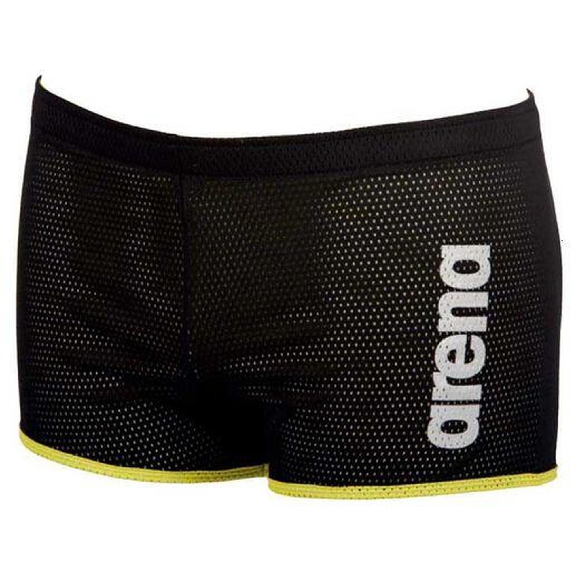 Arena - Maillot De Bain Arena Drag Suit Square Noir - Maillot De Bain 1 Pièce - Jaune|noir - 42 M/l - Decathlon