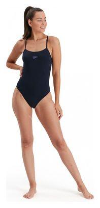 Costume donna Speedo Thinstrap ECO Endurance+ — Blu scuro 2/6