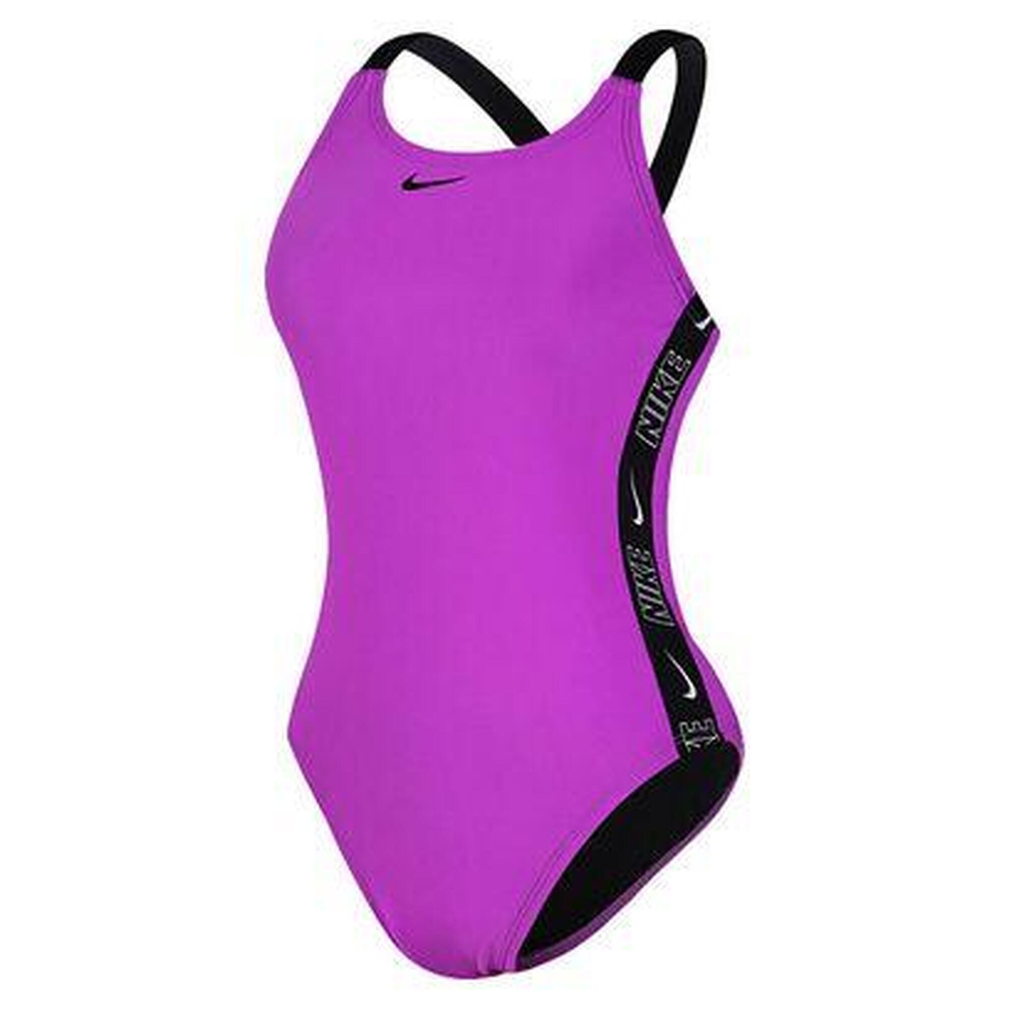 Nike Swim - Maillot De Bain Femme Nike Fastback One Pièce Violet - Maillot De Bain 1 Pièce - Rose - 38 S - Decathlon