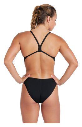 Traje de baño de 1 pieza para mujer Arena Team Challenge Back Solid Negro 2/7