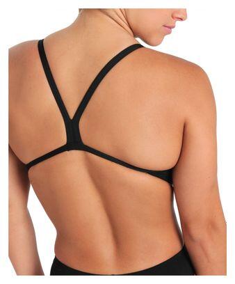 Traje de baño de 1 pieza para mujer Arena Team Challenge Back Solid Negro 4/7