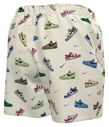 Heren Nike Swim Breaker Beige/Multicolor Shorts 2/4
