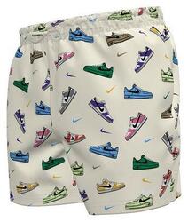 Short de bain Nike Swim Breaker Beige/Multicolore Homme