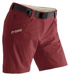 Short Maier Sports Lulaka Regular Rouge/Beige Femme