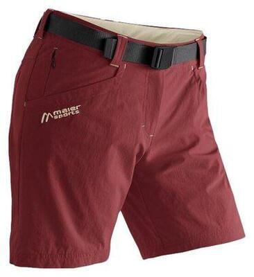 Maier sports lulaka short regular rood beige