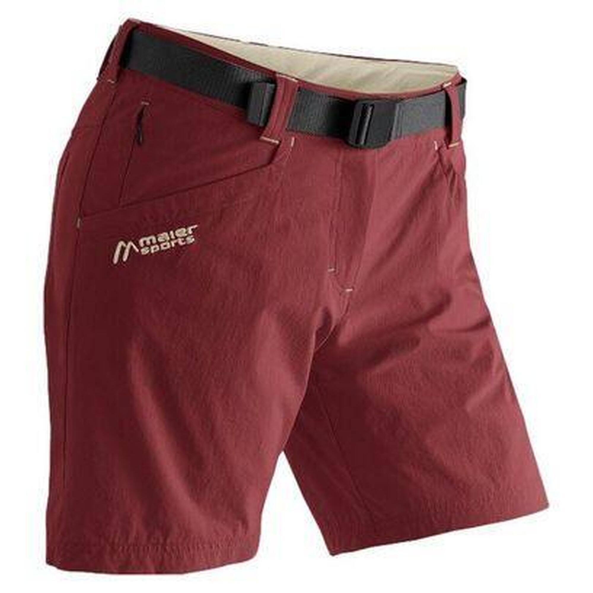 Maier Sports - Short Maier Sports Lulaka Short Regular Rouge Beige Femme - Short - Rouge - Decathlon