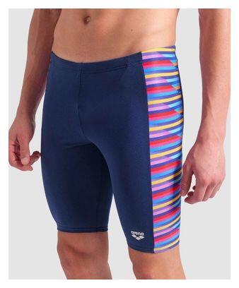 Arena Racing Stripe Zwembroek - Marineblauw / Multi - Maat 30 3/6