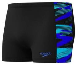 Maillot de bain Speedo Aquashort HyperBoom Panel Noir/Bleu Homme