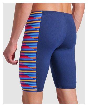 Arena Racing Stripe Zwembroek - Marineblauw / Multi - Maat 30 4/6