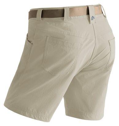 Short Femme Maier Sports Lulaka Beige 2/3