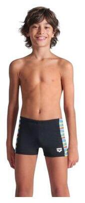 Arena Racing Stripe Badehose Jungen Schwarz/Blau/Gelb